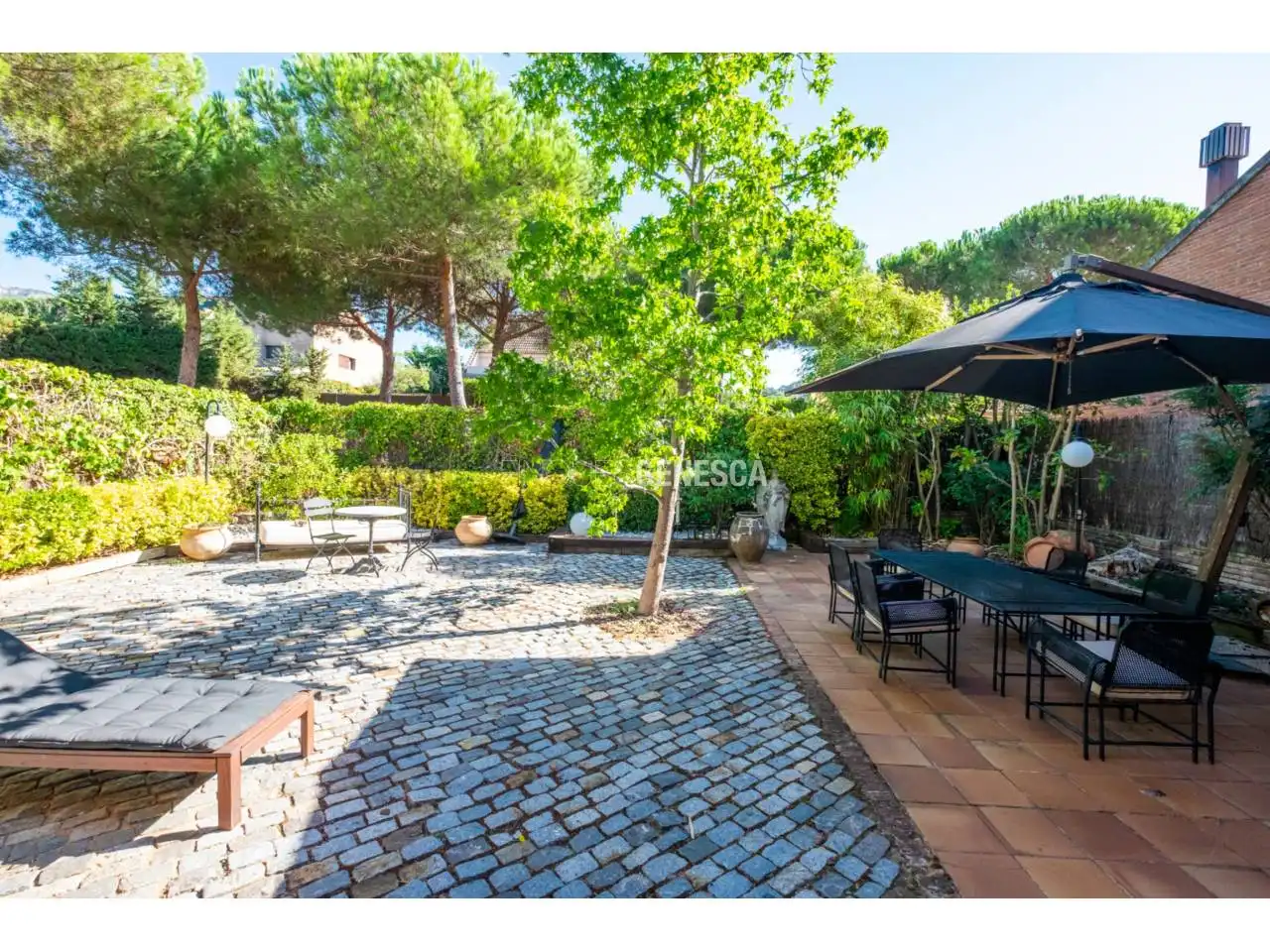 Jardín de Casa o chalet en venta en Matadepera, Barcelona
