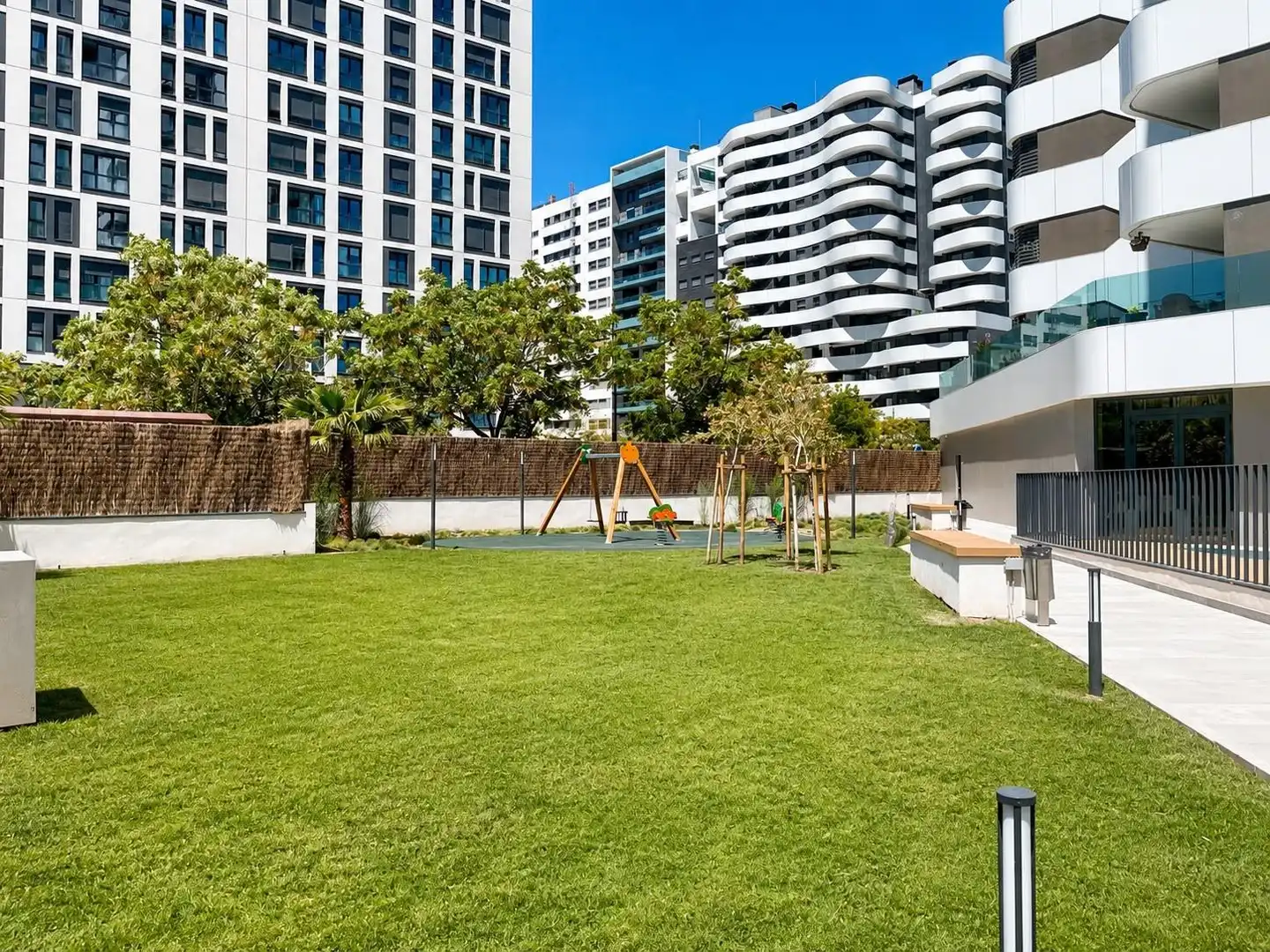 Terrace of Flat for sale in Valencia  with Air Conditioner, Heating and Private garden