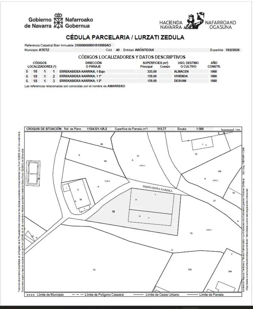 Casa o chalet en venta en Atetz con Jardín privado