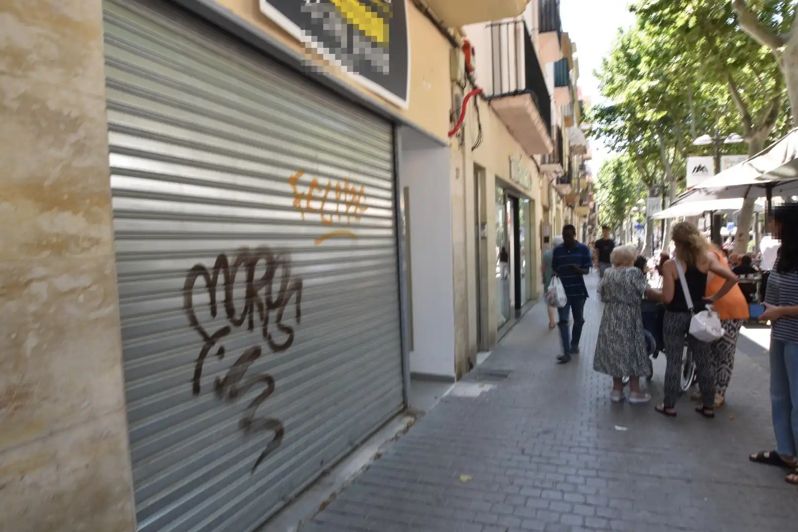 Vista exterior de Local de lloguer en Vilanova i la Geltrú