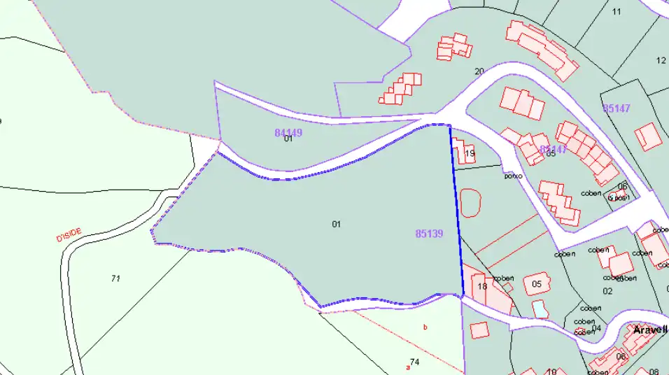 Wohnbaugrundstück zum Verkauf in UNIC-ARAVELL, imagen 2