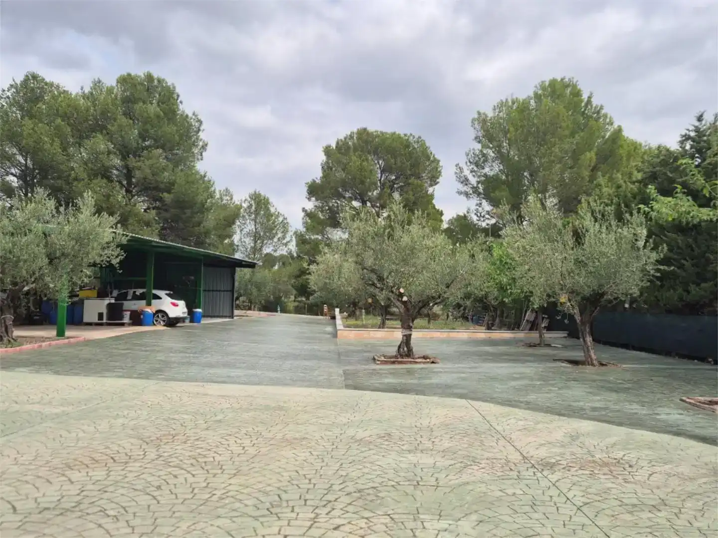 Aparcament de Casa o xalet en venda en Cocentaina amb Aire condicionat, Jardí privat i Traster
