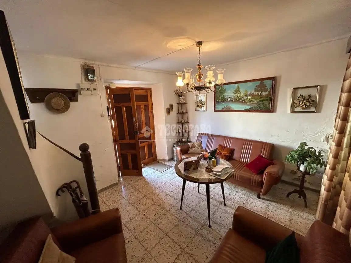Sala de estar de Casa adosada en venta en Antequera con Terraza