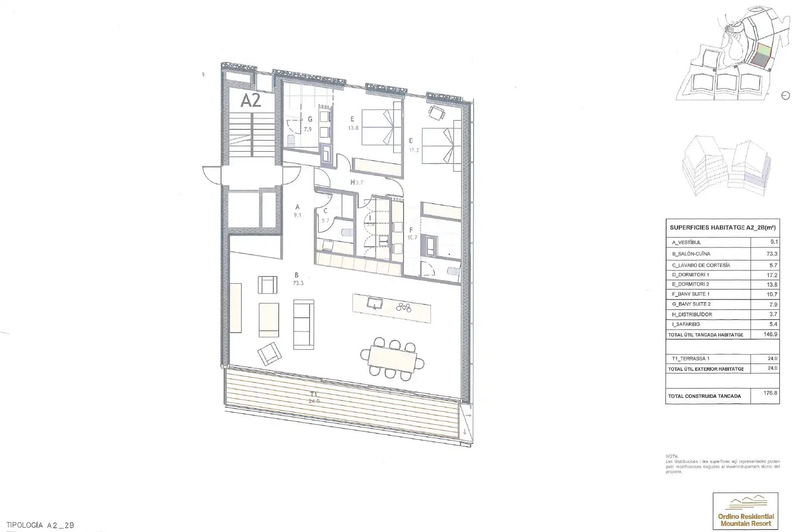 Pis de 2 habitacions en venda a Ordino · 51 de 60