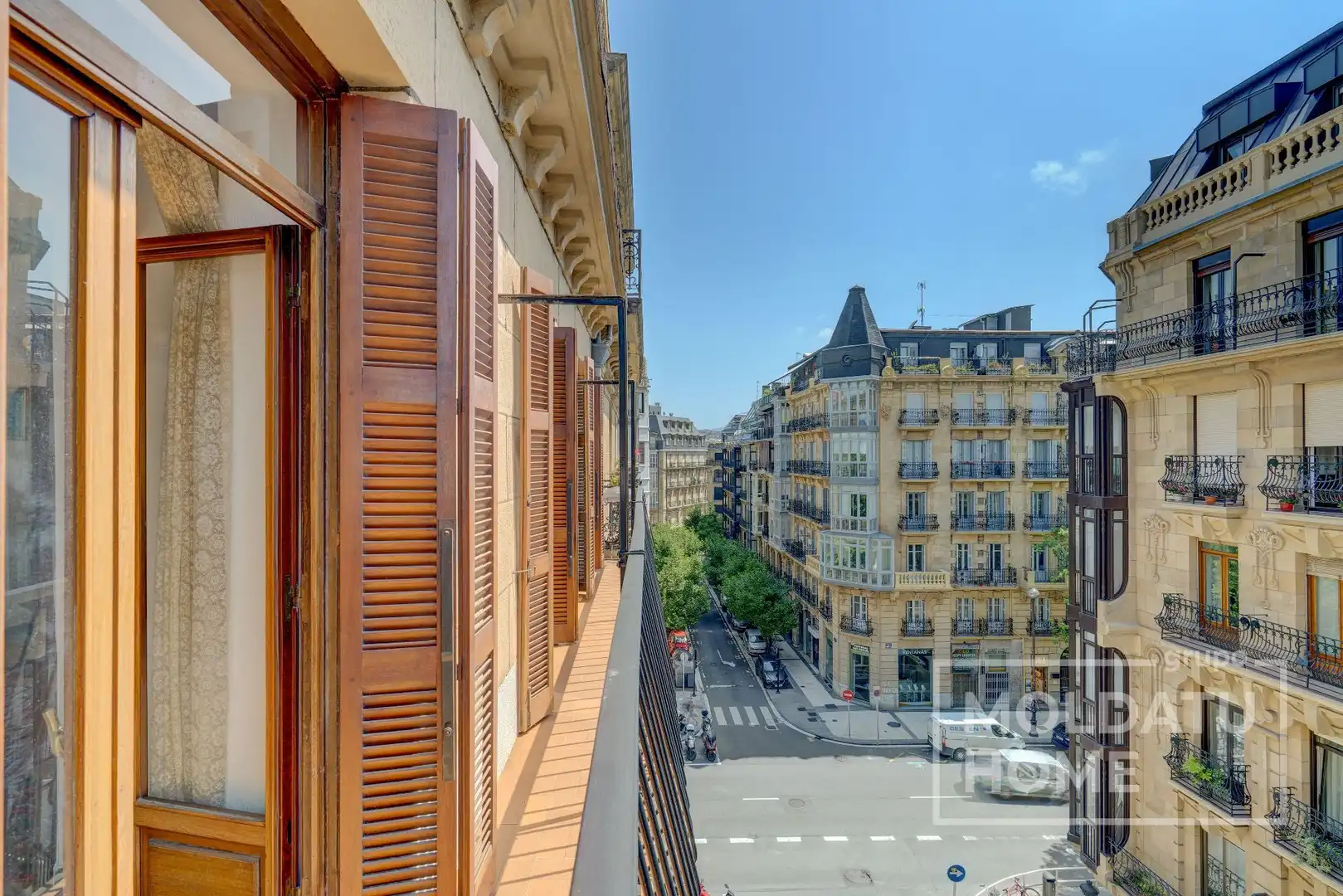 Vista exterior de Piso en venta en Donostia - San Sebastián  con Calefacción y Terraza