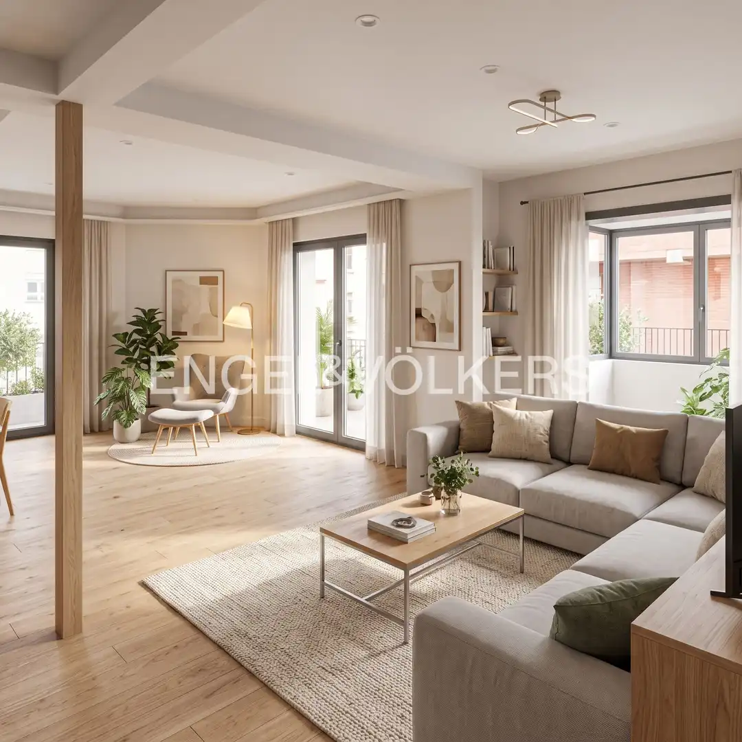 Piso con terraza en venta en Barrio de Salamanca