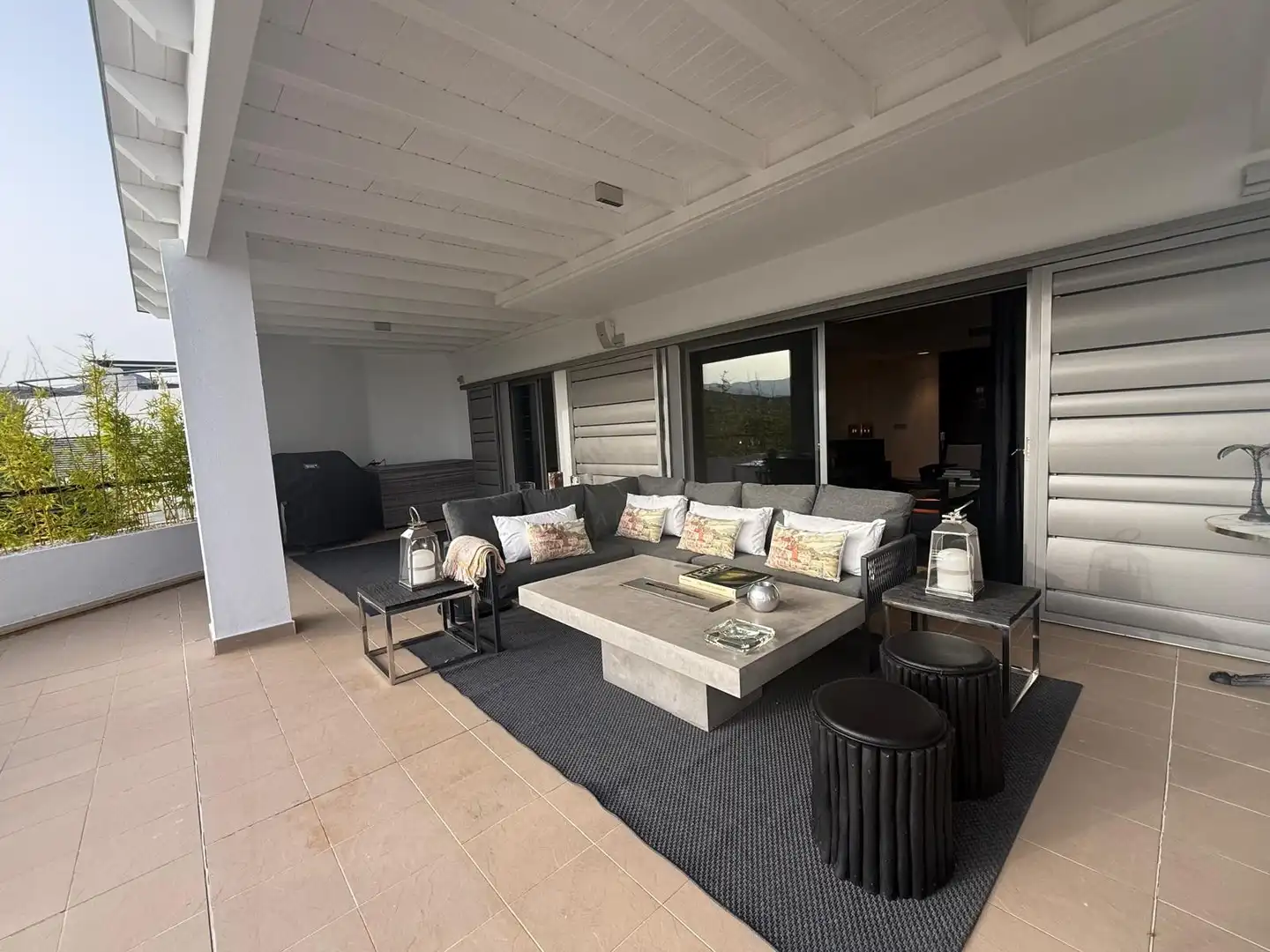 Terrace of Apartments for rent in Benahavís  with Air Conditioner, Terrace and Swimming Pool