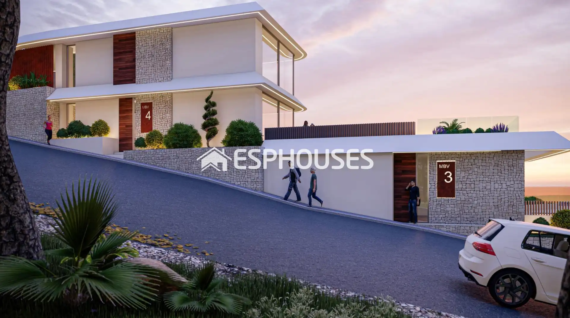 Exterior view of Flat for sale in Calpe / Calp  with Air Conditioner, Terrace and Swimming Pool
