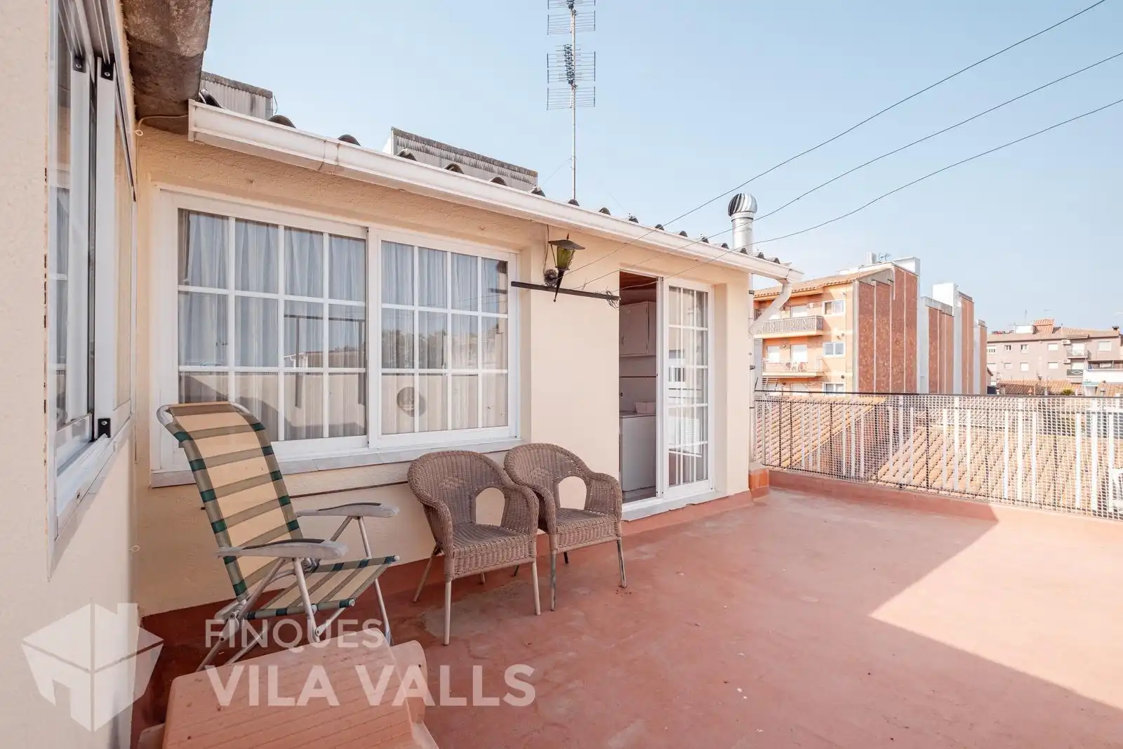 Vista exterior de Casa o xalet en venda en Caldes de Montbui amb Calefacció