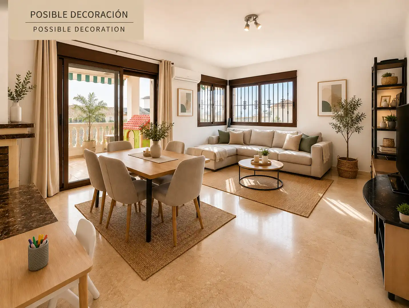 Sala d'estar de Apartament en venda en Orihuela amb Aire condicionat, Calefacció i Terrassa