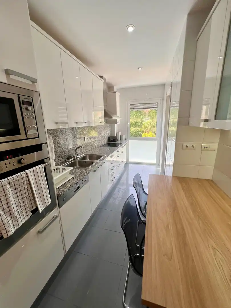 Kitchen of Apartments for rent in Marbella  with Air Conditioner, Heating and Terrace