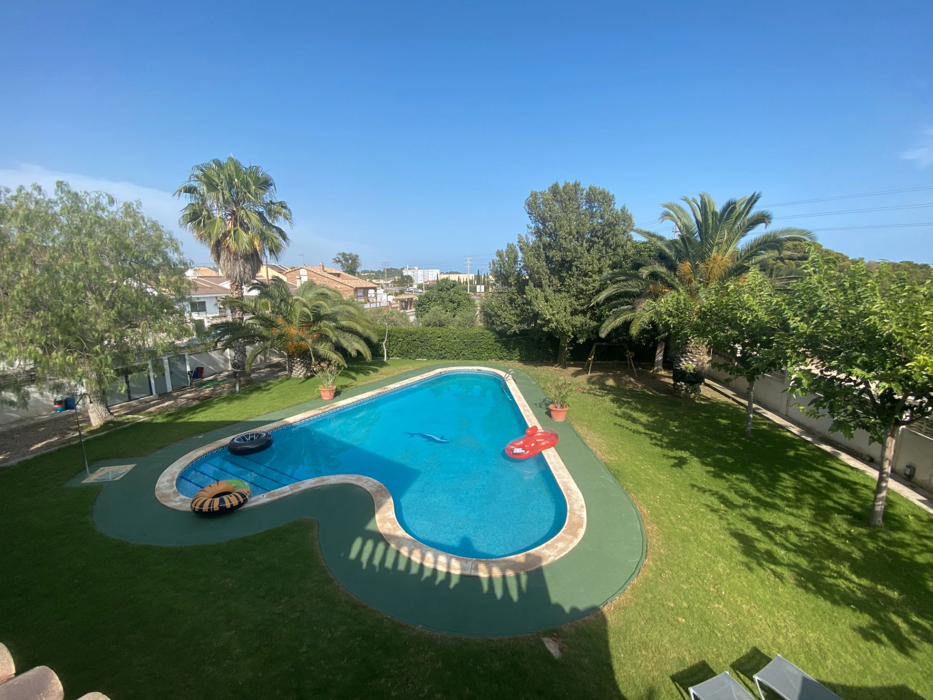 Swimming pool of House or chalet for sale in Creixell  with Air Conditioner, Heating and Private garden