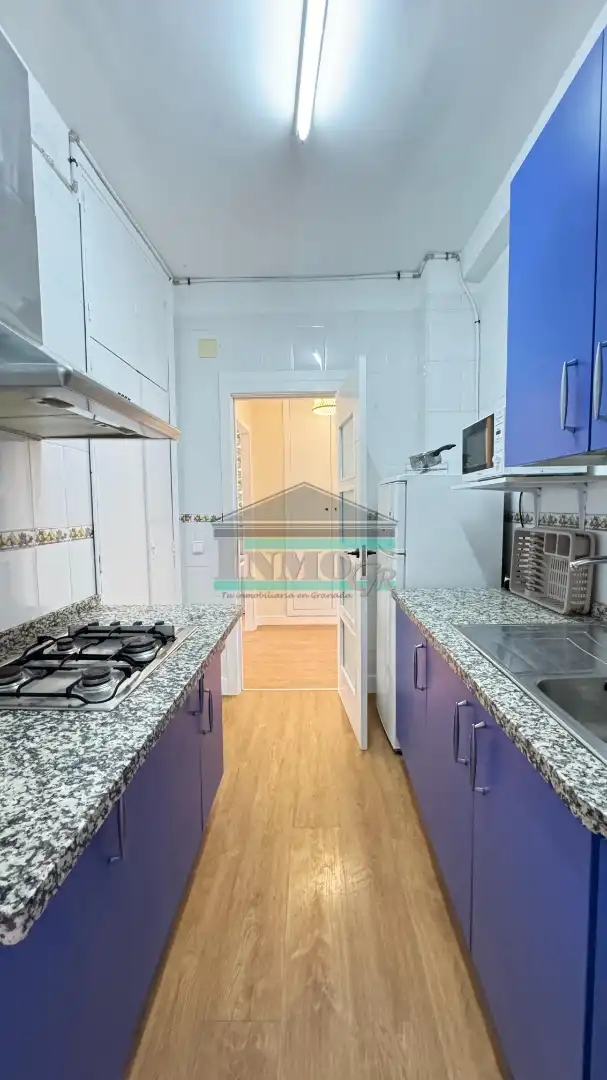 Kitchen of Flat for rent in Granada  with Air Conditioner, Heating and Terrace