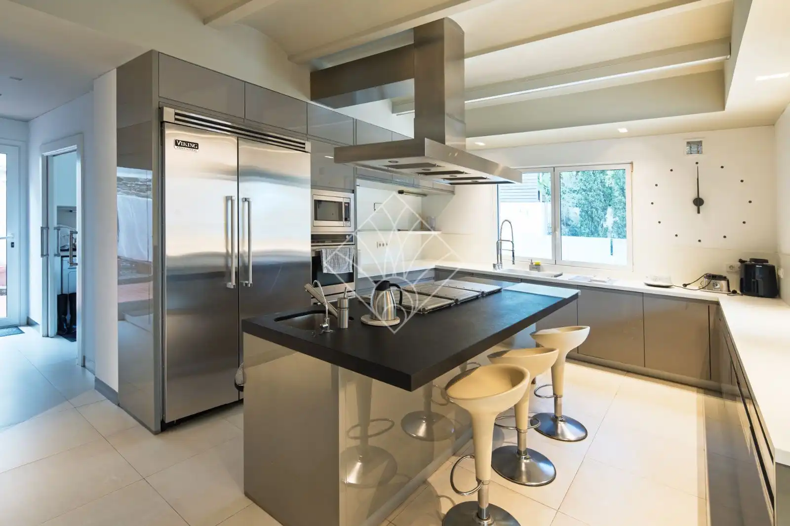 Kitchen of Houses for sale in Barcelona  with Air Conditioner, Heating and Terrace