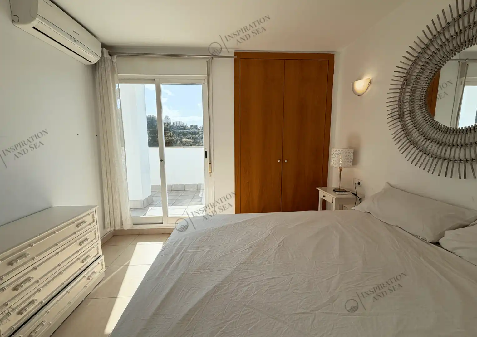 Schlafzimmer von Wohnung zum Verkauf in Eivissa mit Klimaanlage, Terrasse und Möbliert