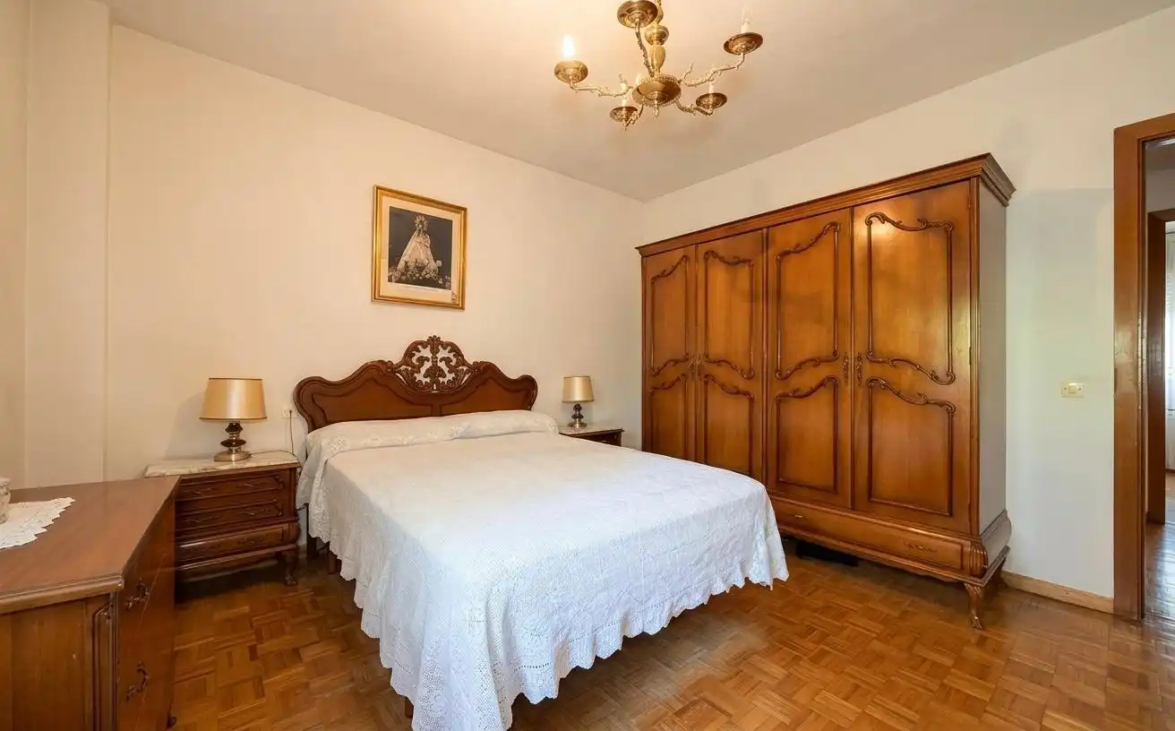 Bedroom of Flat for sale in Madrid  with Heating and Terrace