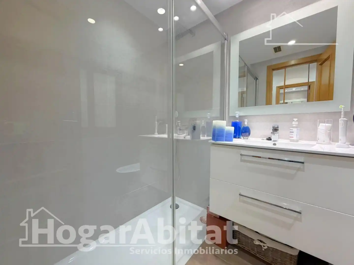 Bathroom of Flat for sale in Alboraya  with Air Conditioner, Heating and Terrace