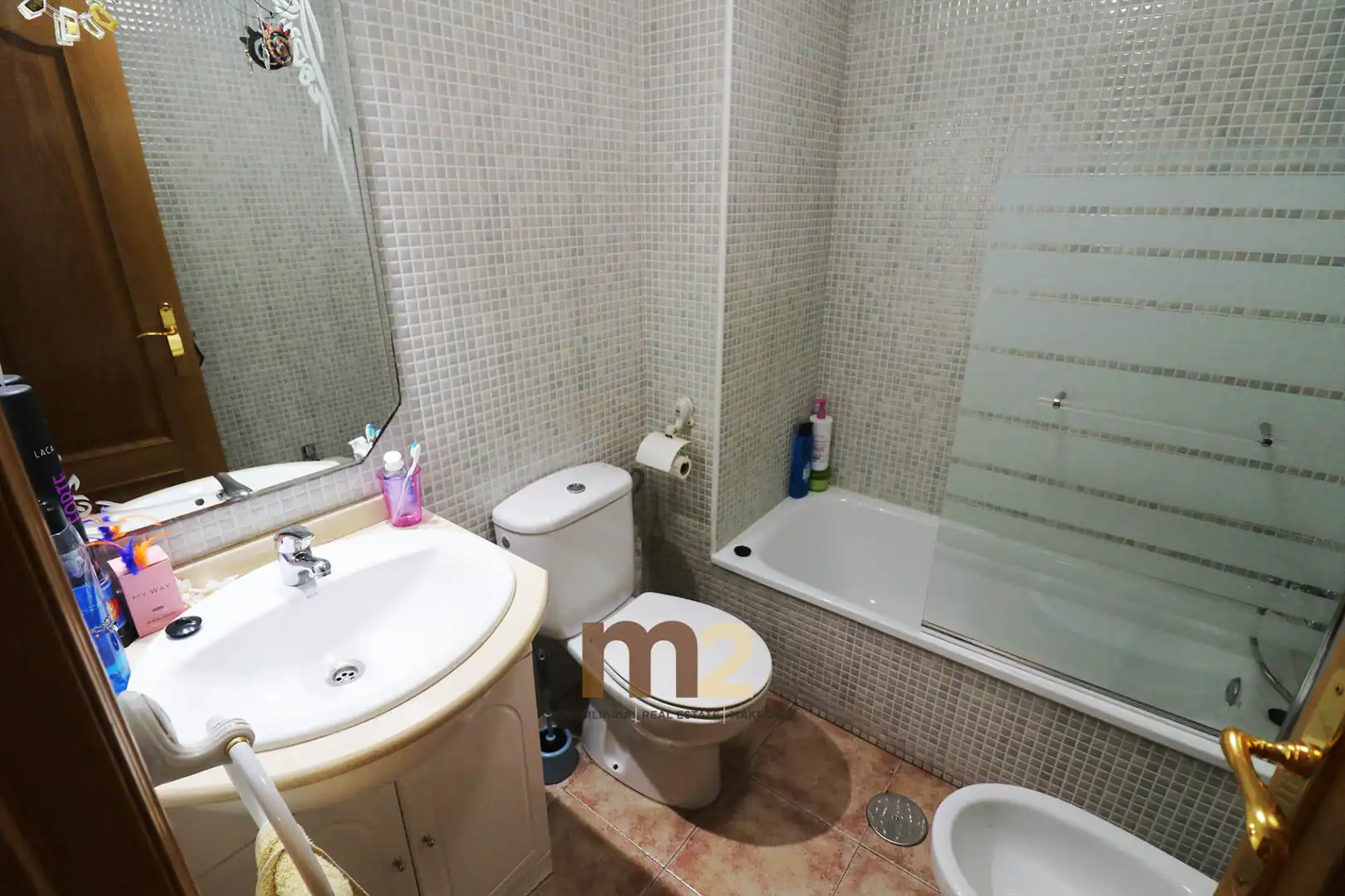 Badezimmer von Wohnungen zum Verkauf in Guardamar del Segura mit Klimaanlage, Heizung und Terrasse