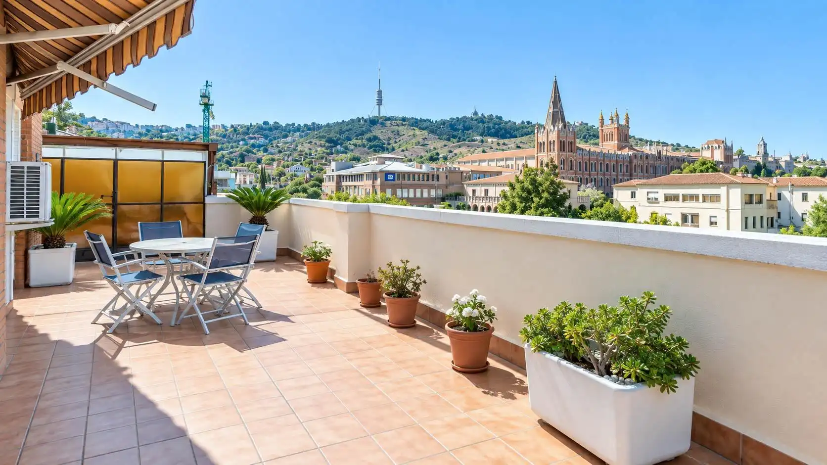 Terraza de Ático en venta en Barcelona con Calefacción y Terraza