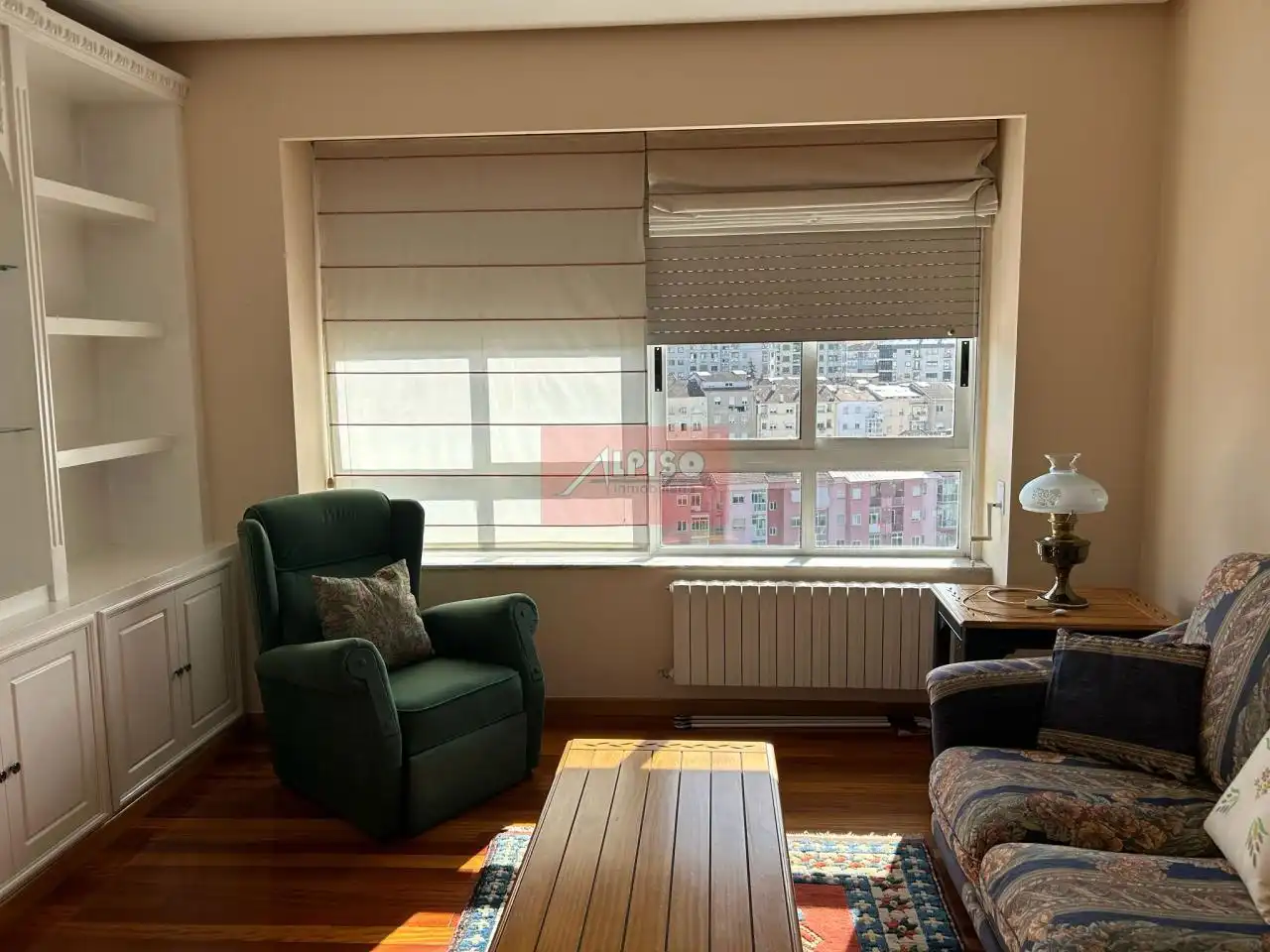 Sala de estar de Apartamento de alquiler en Ourense Capital  con Calefacción y Amueblado
