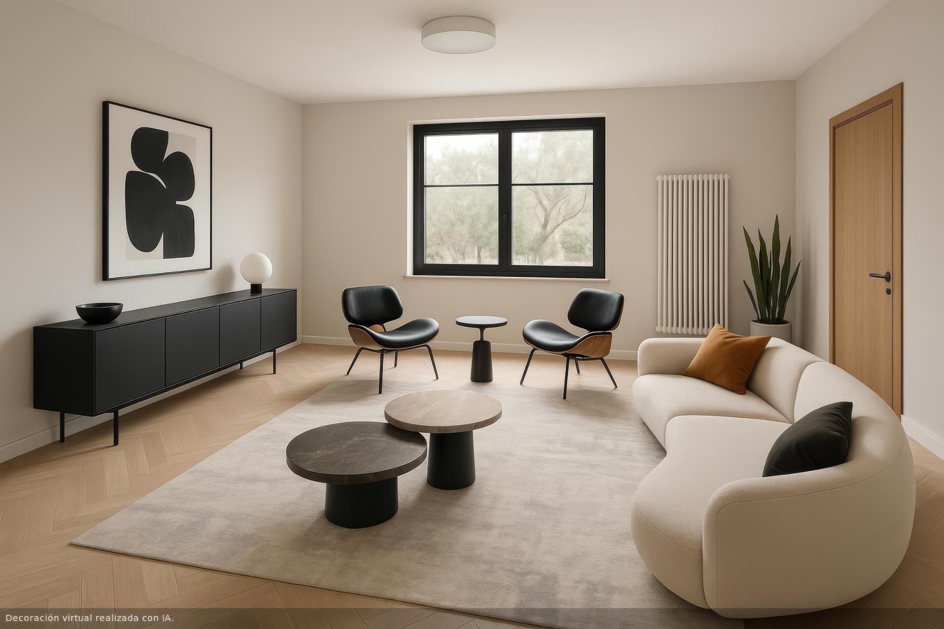 Living room of House or chalet for sale in Sant Joan d'Alacant  with Air Conditioner and Alarm