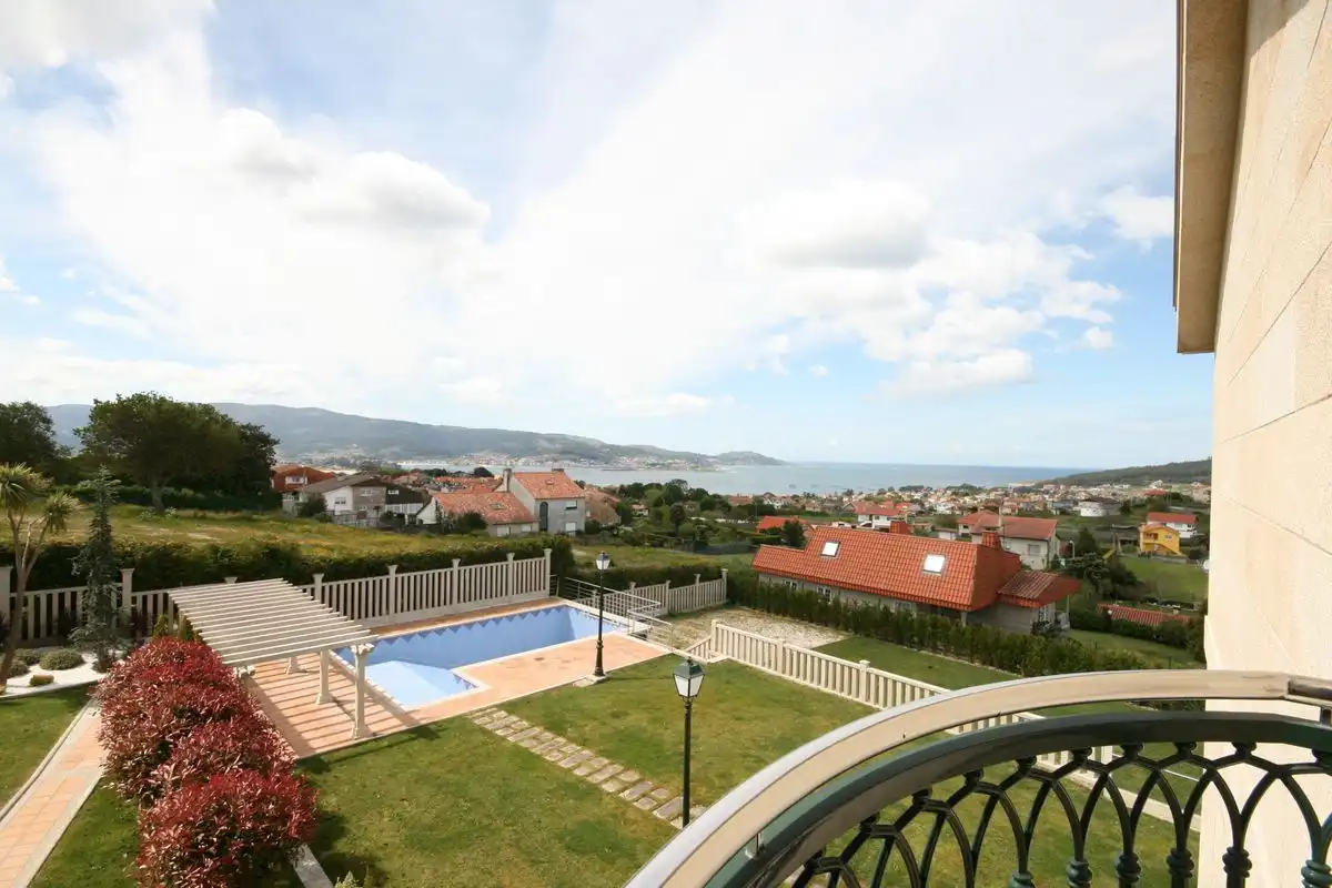 Jardín de Casa o chalet en venta en Nigrán con Aire acondicionado, Calefacción y Jardín privado