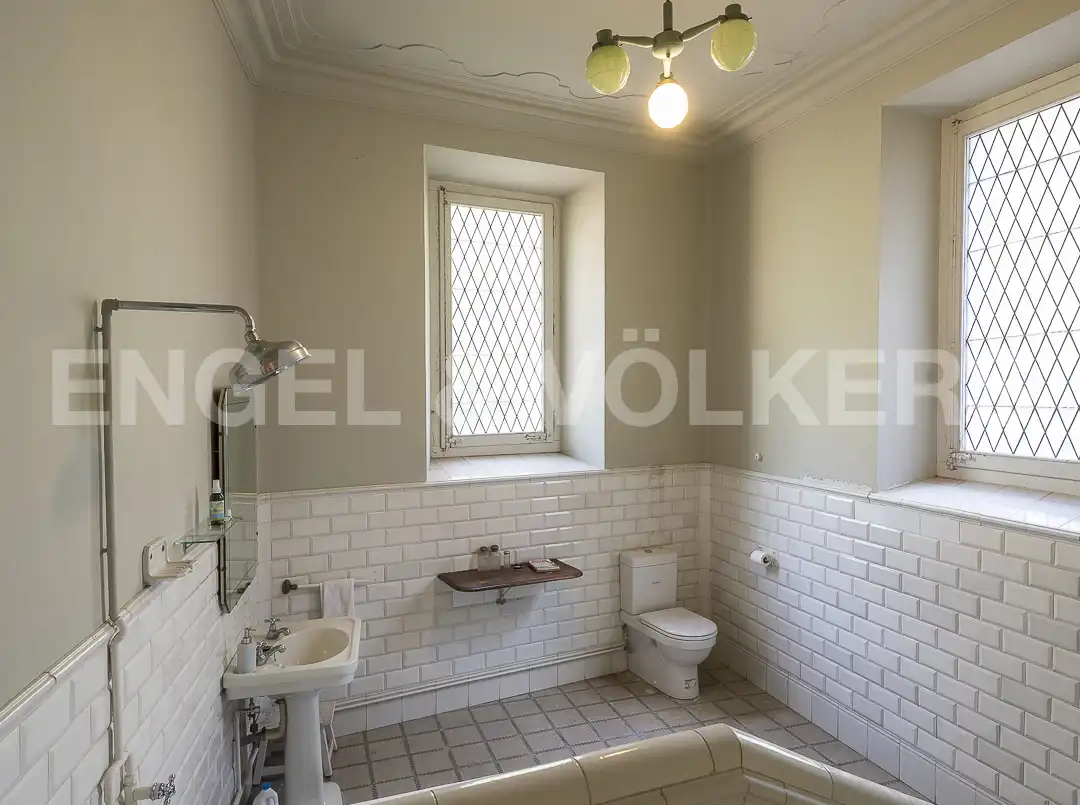 Badezimmer von Country house zum Verkauf in Sant Celoni mit Heizung, Terrasse und Schwimmbad