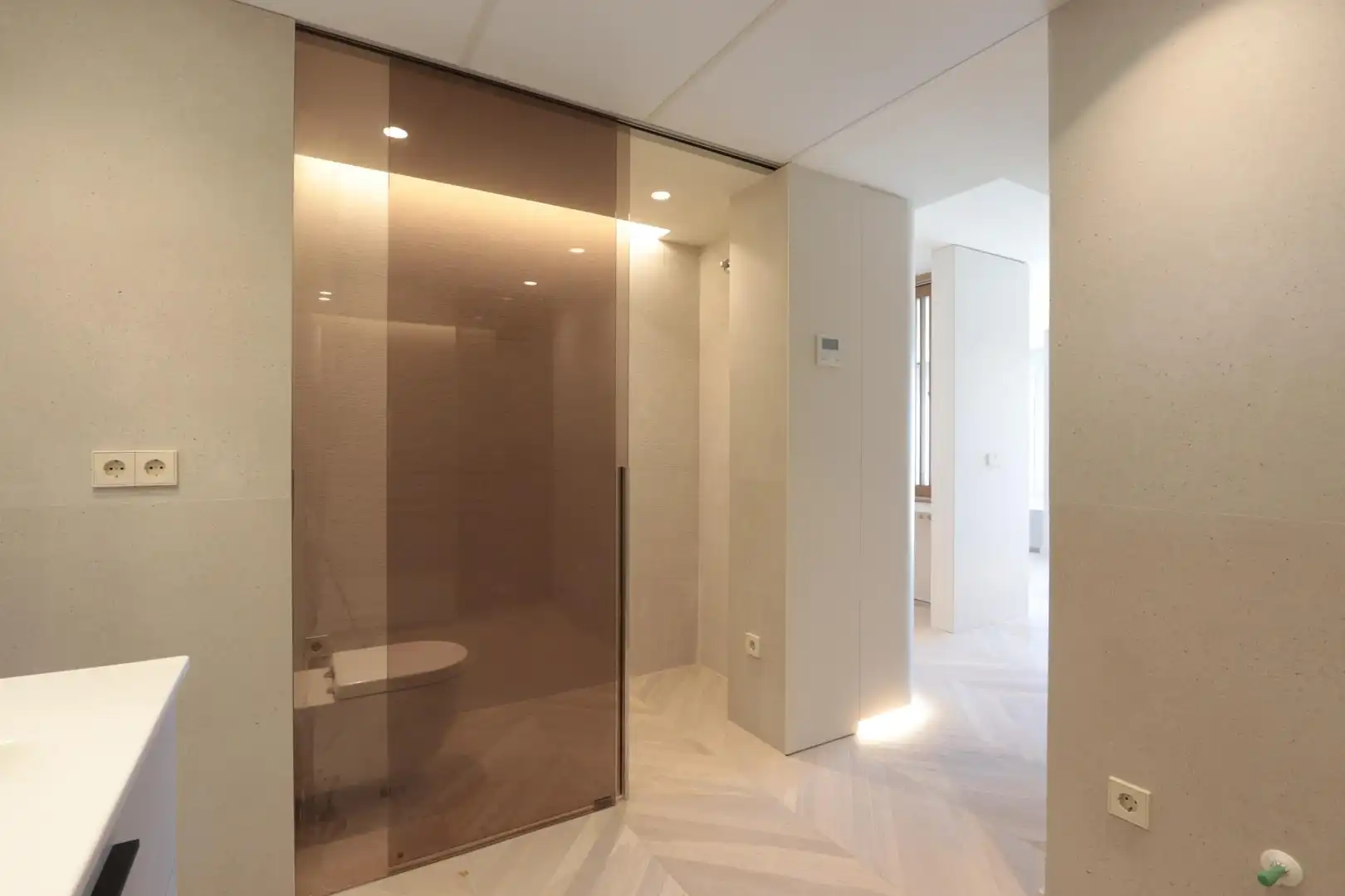 Badezimmer von Dachboden zum Verkauf in Cartagena mit Klimaanlage, Heizung und Parkett