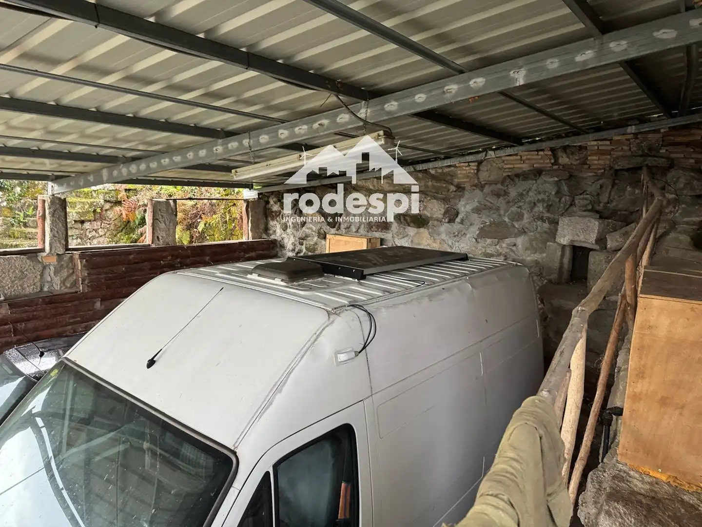 Parking de Casa o chalet en venta en Crecente con Terraza, Trastero y Amueblado