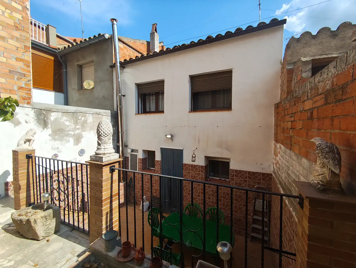 Exterior view of Houses for sale in L'Espluga Calba  with Air Conditioner, Heating and Terrace