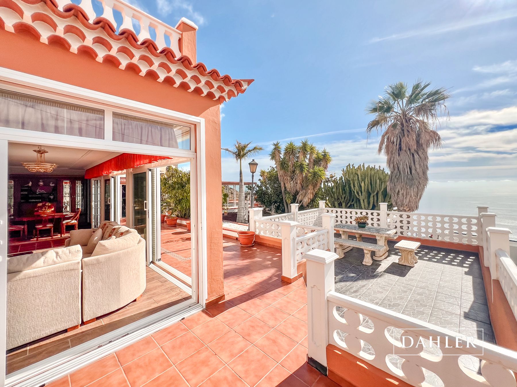 Terraza de Casa o chalet en venta en El Rosario con Aire acondicionado, Jardín privado y Terraza