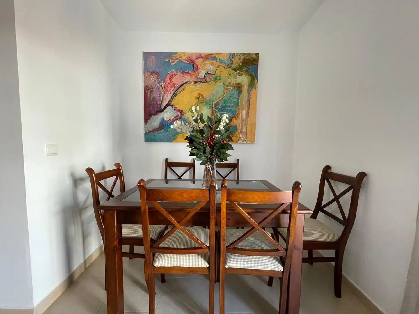 Comedor de Apartamento de alquiler en El Rompido con Aire acondicionado, Calefacción y Amueblado