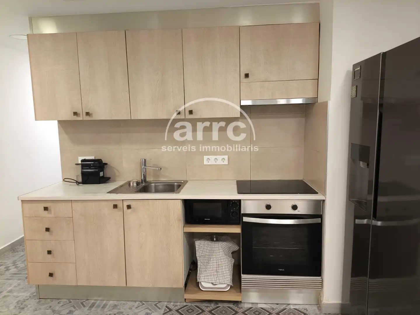 Kitchen of Flat for sale in Premià de Dalt  with Furnished
