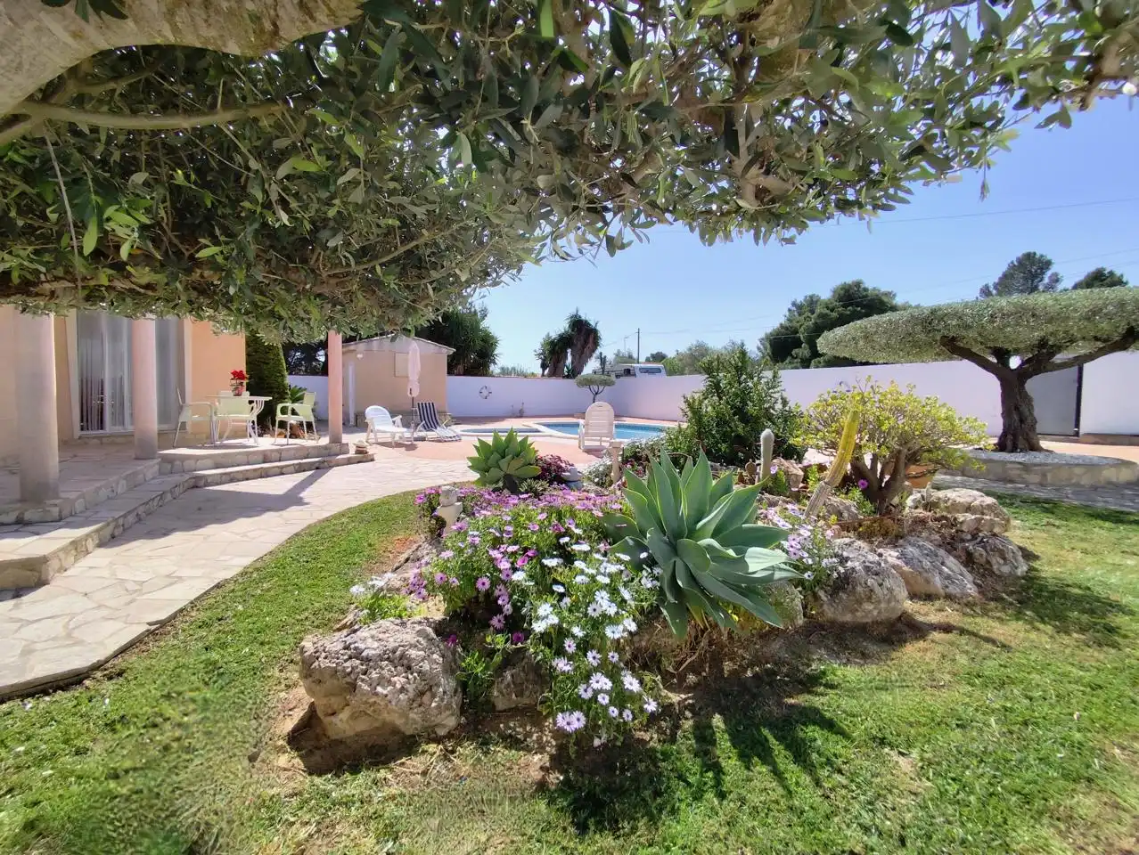 Jardí de Casa o xalet en venda en L'Ametlla de Mar  amb Calefacció, Jardí privat i Piscina