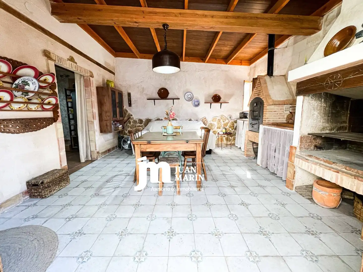 Cocina de Finca rústica en venta en Cieza con Aire acondicionado, Calefacción y Terraza