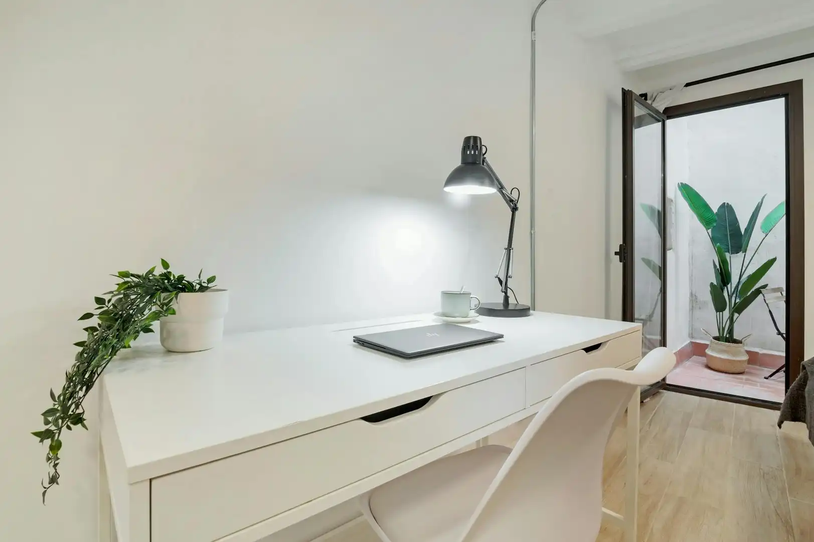 Habitación de Piso de alquiler en Barcelona con Aire acondicionado, Lavadora y TV