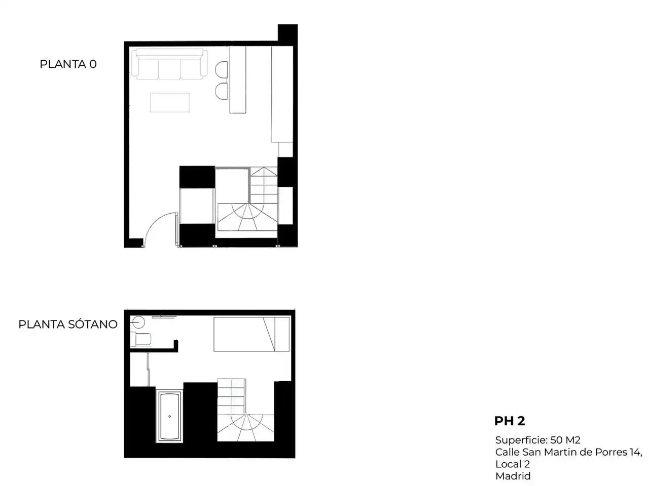 Planta baja en venta en Madrid con Aire acondicionado y Calefacción