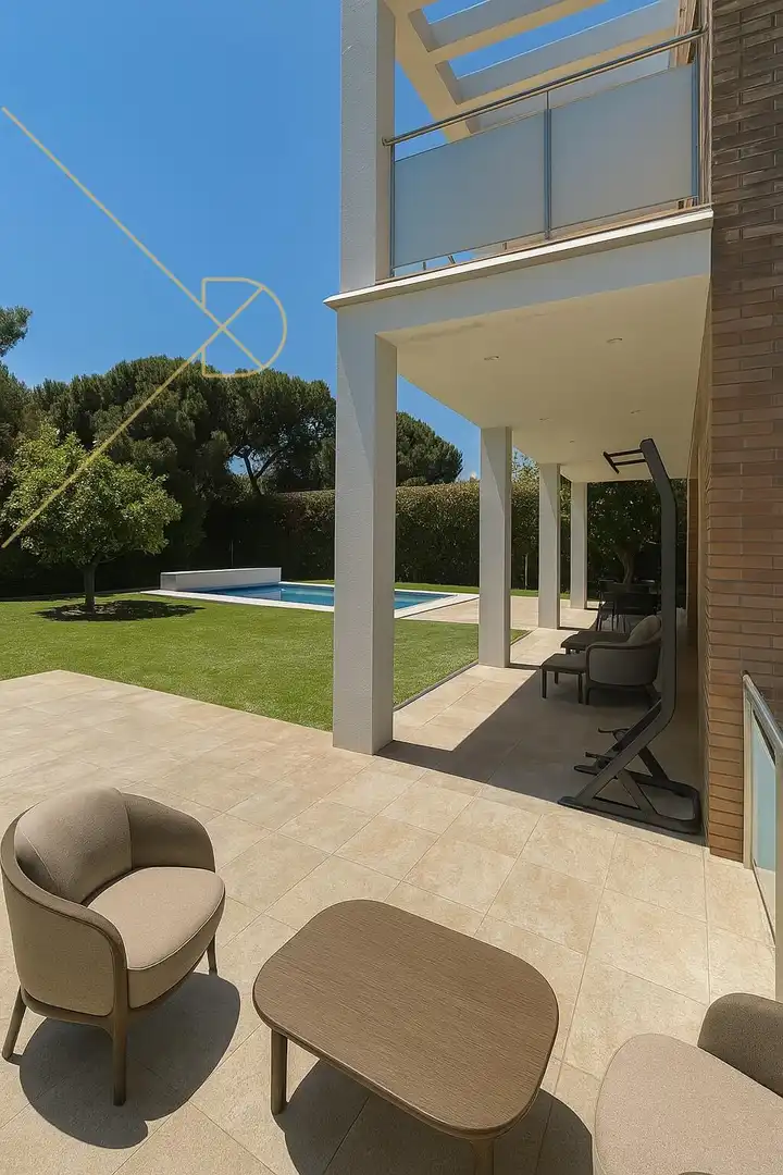 Terrasse von Haus oder Chalet zum Verkauf in Gavà mit Klimaanlage, Heizung und Privatgarten