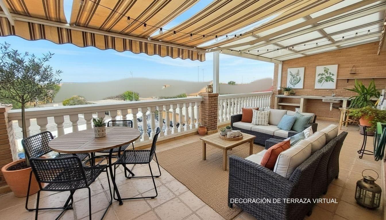Terrassa de Àtic en venda en Paterna amb Aire condicionat, Calefacció i Jardí privat