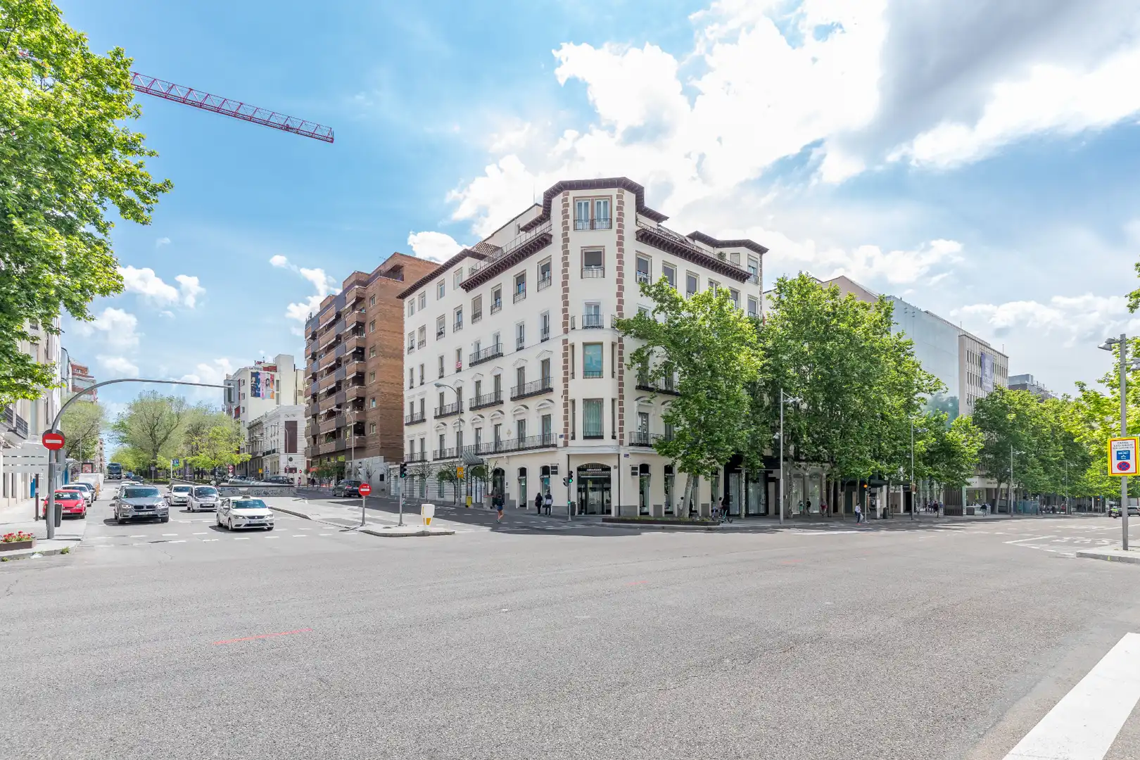 Vista exterior de Pis de lloguer en Madrid amb Aire condicionat, Calefacció i Terrassa