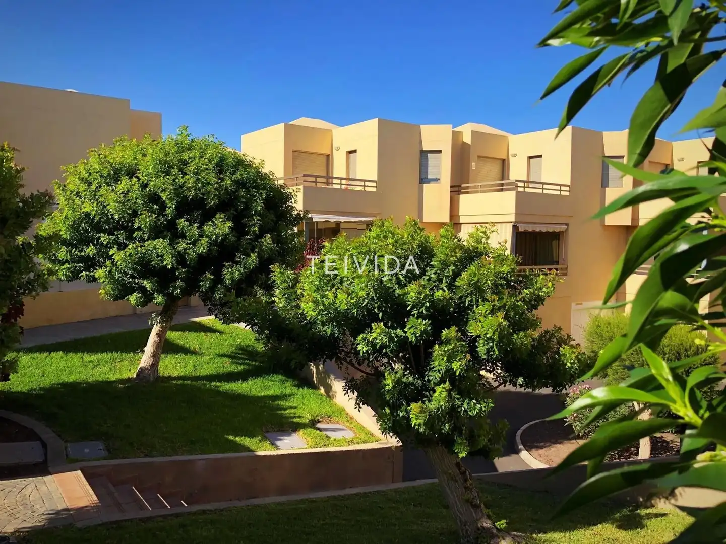 Garden of Detached homes for sale in Granadilla de Abona  with Air Conditioner, Terrace and Swimming Pool