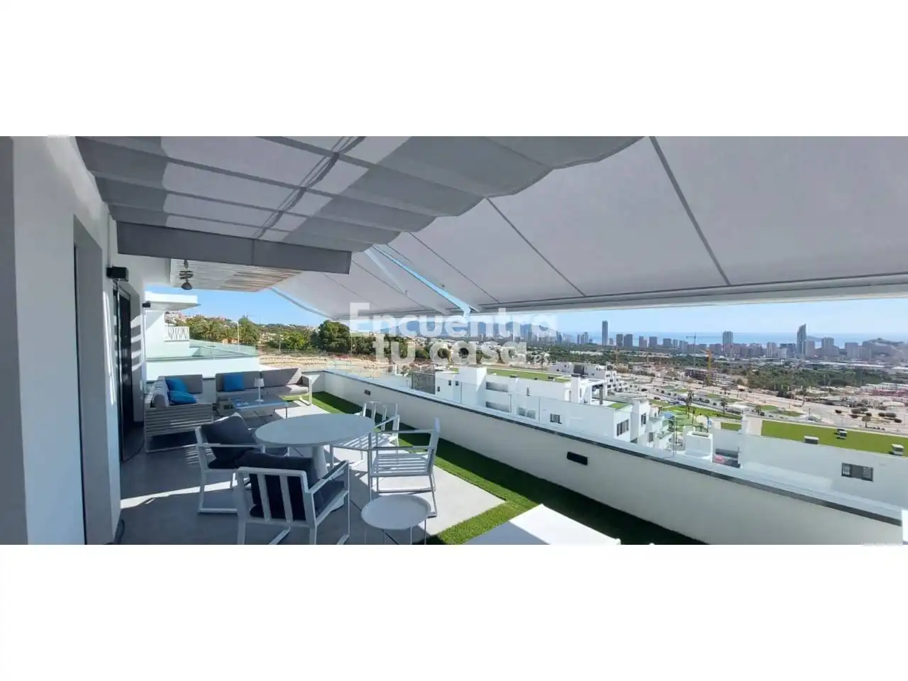 Terrace of Attic for rent in Finestrat  with Air Conditioner, Heating and Terrace