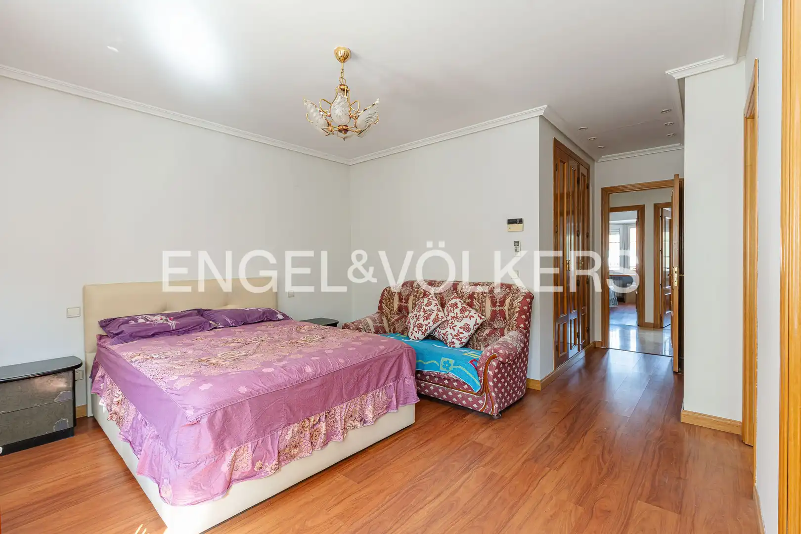 Sala de estar de Casa adosada en venta en Madrid con Aire acondicionado, Calefacción y Jardín privado