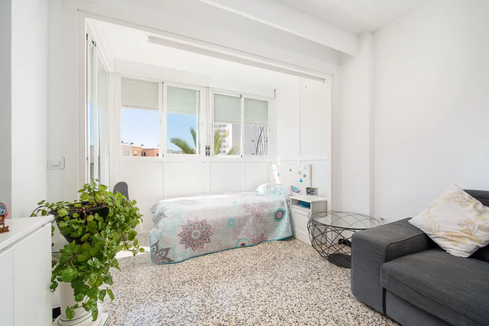 Bedroom of Flat for sale in  Palma de Mallorca  with Furnished