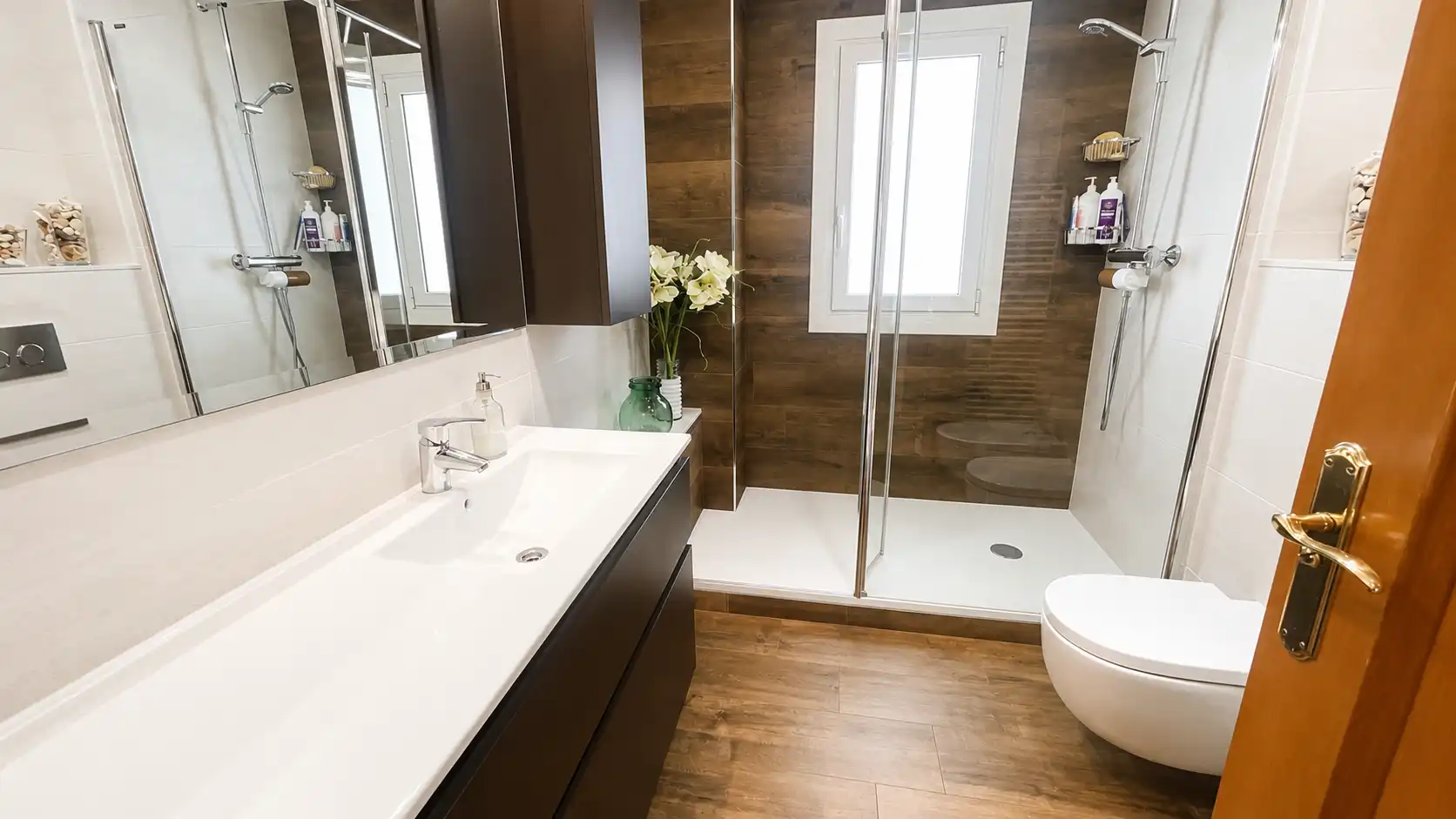 Badezimmer von Wohnung zum Verkauf in Tàrrega mit Klimaanlage, Heizung und Terrasse