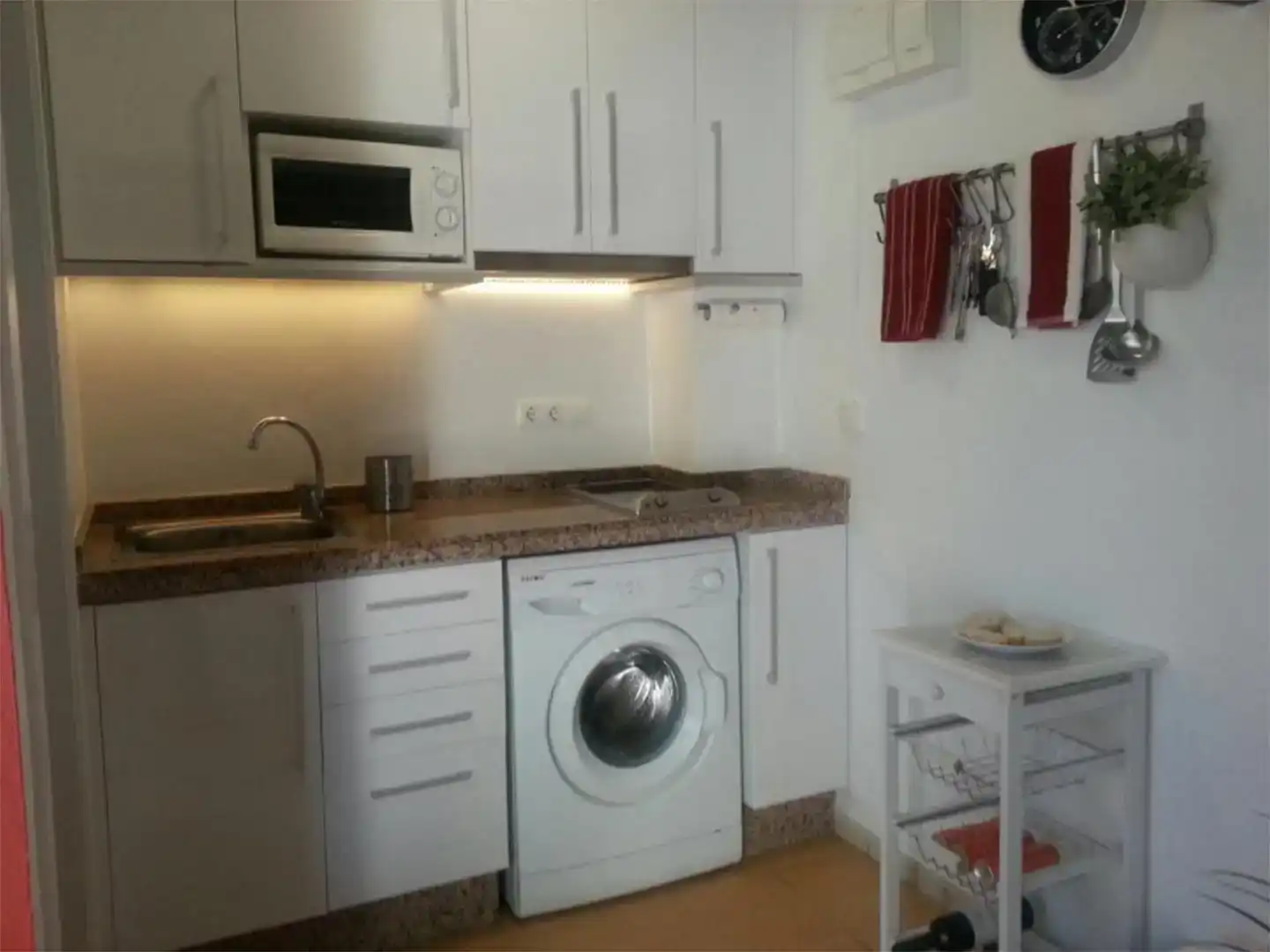 Cocina de Estudio de alquiler en El Dossel - Mareny de San Lorenzo