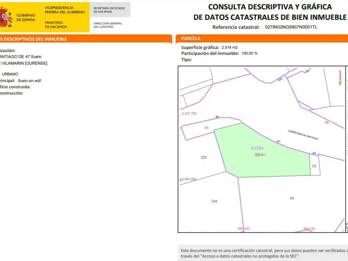 Residential for sale in Vilamarín