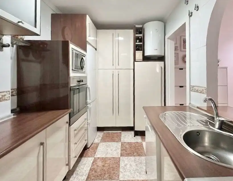 Küche von Wohnung zum Verkauf in Málaga mit Klimaanlage