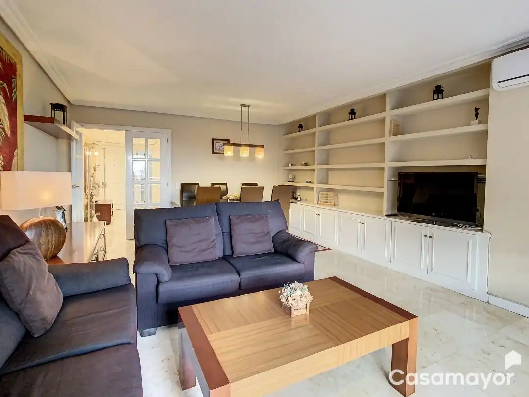 Sala de estar de Piso de alquiler en Alicante / Alacant con Aire acondicionado y Calefacción