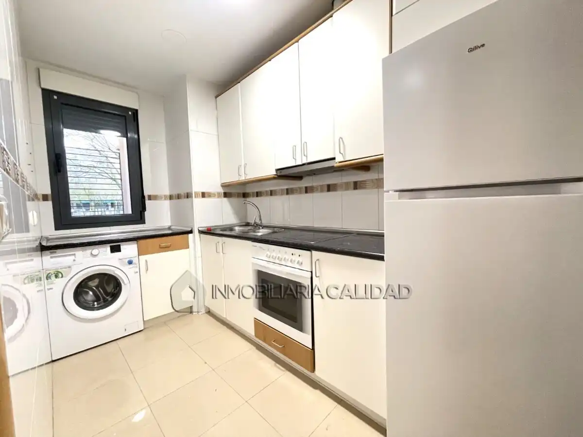 Kitchen of Flat for rent in Burgos  with Heating, Terrace and Storage room